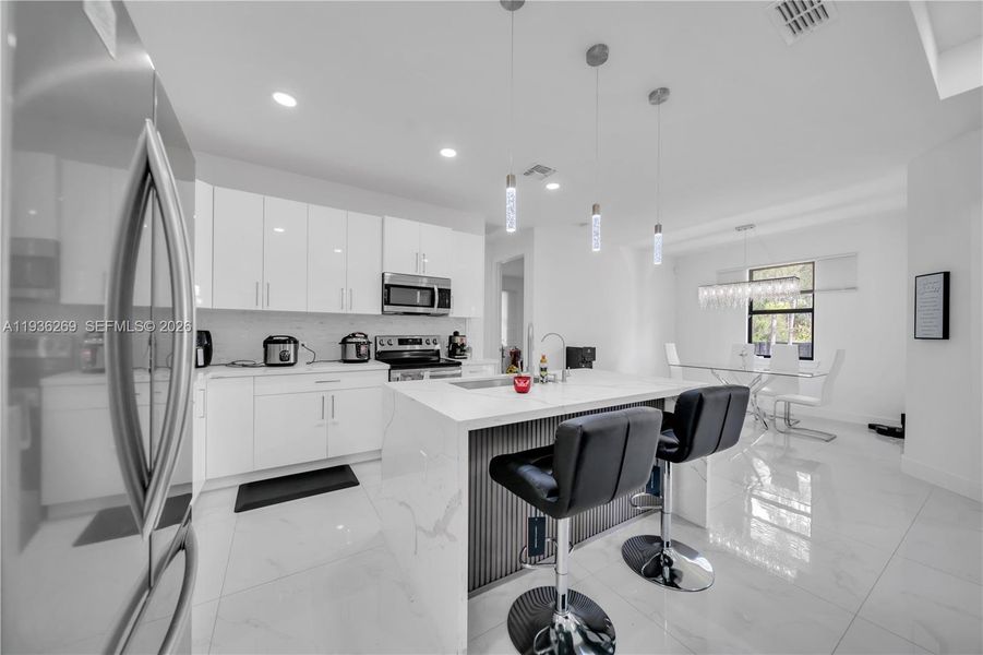 Furnished interior view inside a new home in , Lehigh Acres (Image 28).