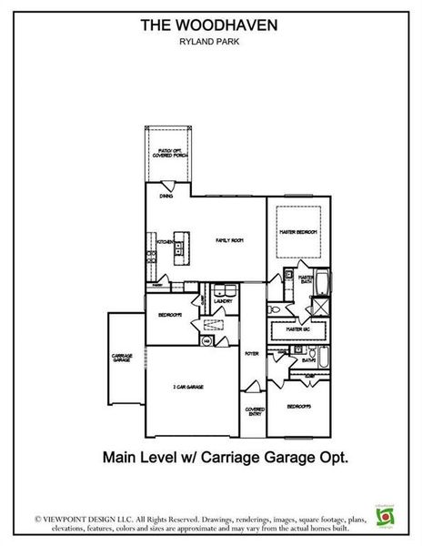 2D floor plan layout of this home in , Athens, GA (Image 6).