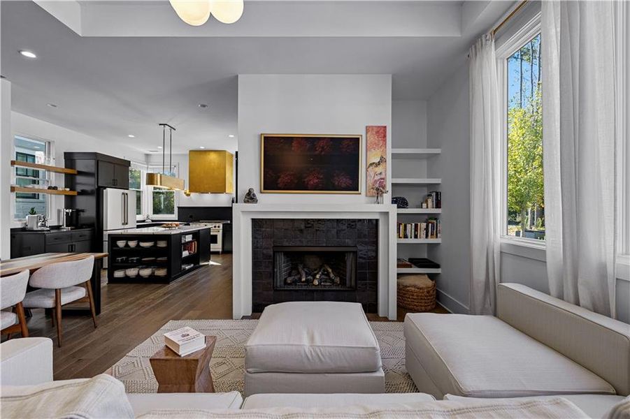 Furnished interior view inside a new home in , Chattahoochee Hills (Image 8).