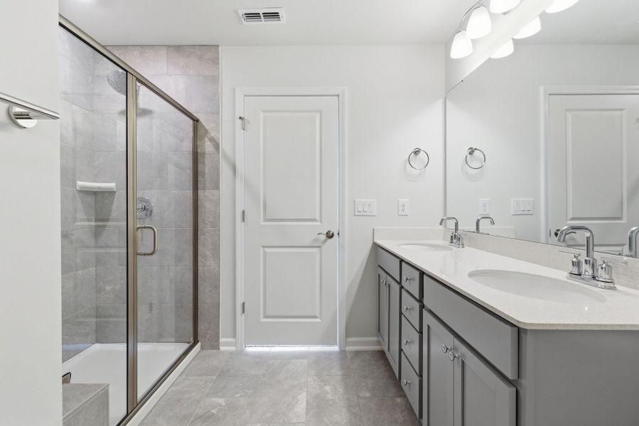 Furnished interior view inside a new home in Flemingfield, Greensboro (Image 17).