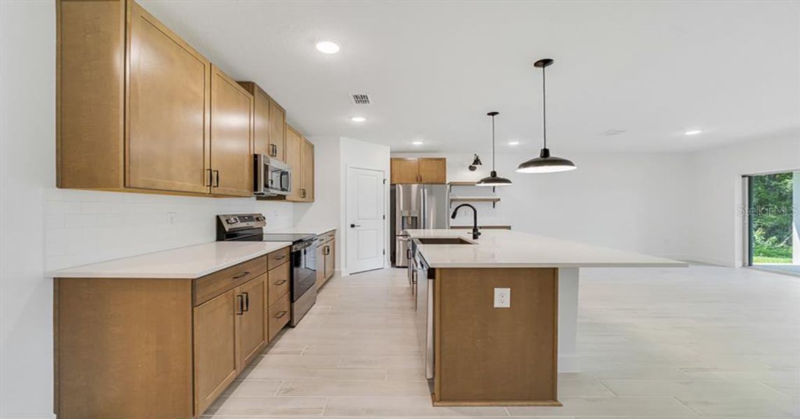 Furnished interior view inside a new home in Aspire at Marion Oaks, Ocala (Image 9). Furnished interior view inside a new home in Aspire at Marion Oaks, Ocala (Image 9).