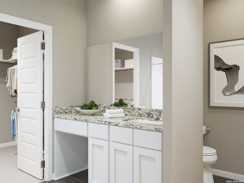 Furnished interior view inside a new home in Dauer Ranch, New Braunfels (Image 11).