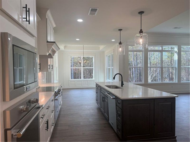 Furnished interior view inside a new home in , Waleska (Image 12). Furnished interior view inside a new home in , Waleska (Image 12).