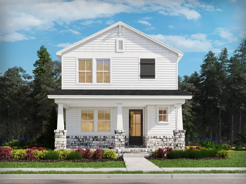 Representative exterior photo of a completed home built from the Keaton - Bonus by Meritage Homes in Poplar Farms, Franklin, TN (Image 1). Representative exterior photo of a completed home built from the Keaton - Bonus by Meritage Homes in Poplar Farms, Franklin, TN (Image 1).