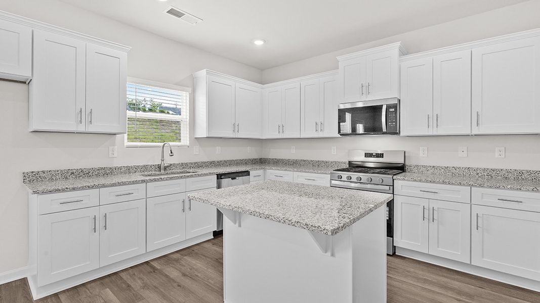 Furnished interior view inside a new home in Bellemeade Landing, Augusta (Image 9).