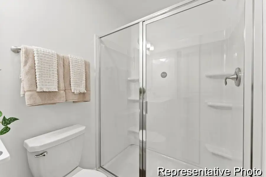 Furnished interior view inside a new home in Buies Creek Townhomes, Lillington (Image 14).