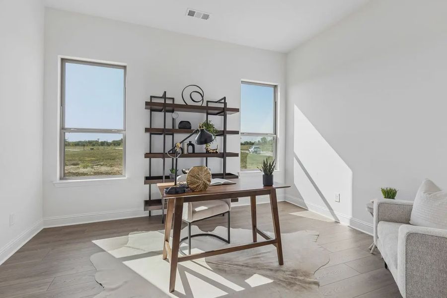 Furnished interior view inside a new home in Talia, Mesquite (Image 12).