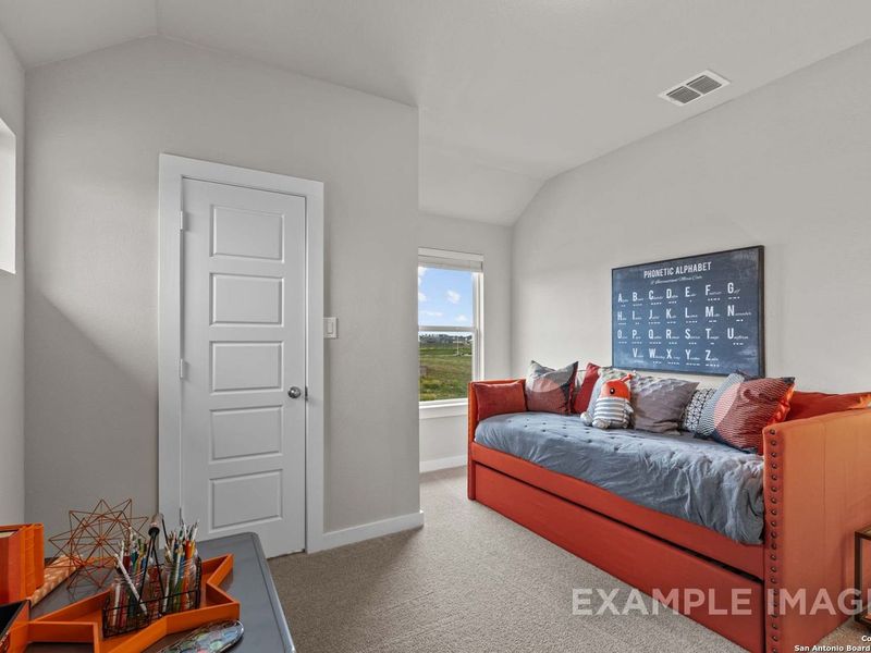 Furnished interior view inside a new home in Hannah Heights, Seguin (Image 39).