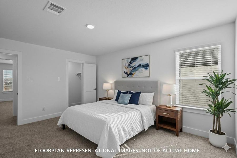 Furnished interior view inside a new home in Summerview, Fulshear (Image 12).