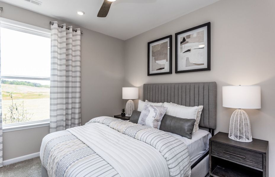 Representative furnished interior of a home built from the Contour by Del Webb in Del Webb at Chatham Park, Pittsboro (Image 6).