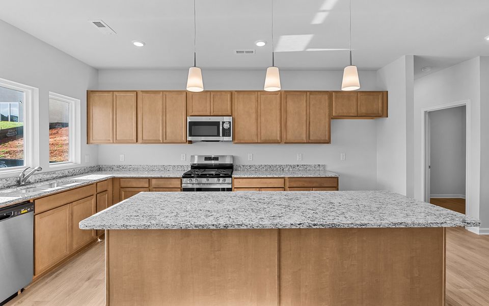 Furnished interior view inside a new home in Hanes Lake, Winston-Salem (Image 7).