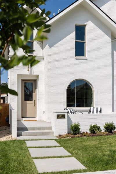 Exterior details and patio area of a home in , Denver (Image 3). Exterior details and patio area of a home in , Denver (Image 3).