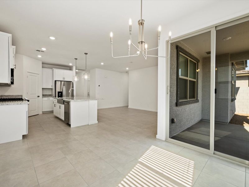 Furnished interior view inside a new home in Allure Vista Estate Series, Buckeye (Image 5).