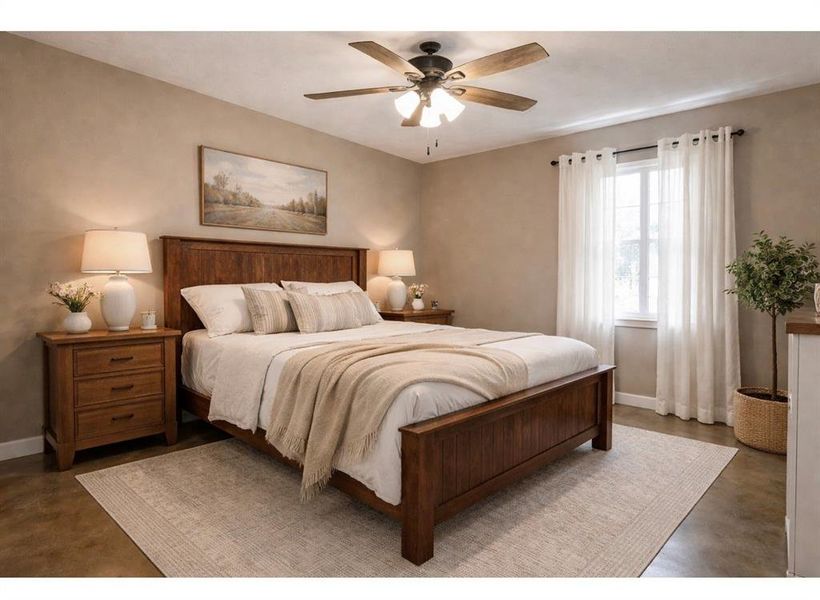 Furnished interior view inside a new home in , Seymour (Image 6).