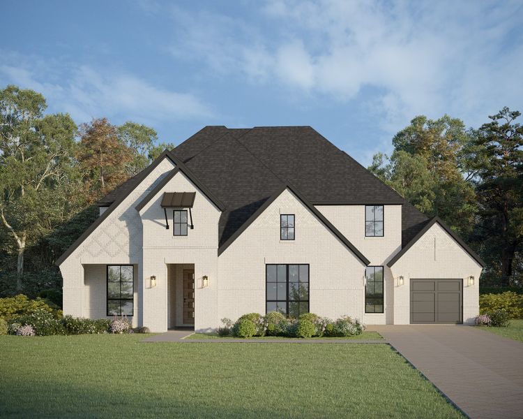 Plan 855 Elevation C