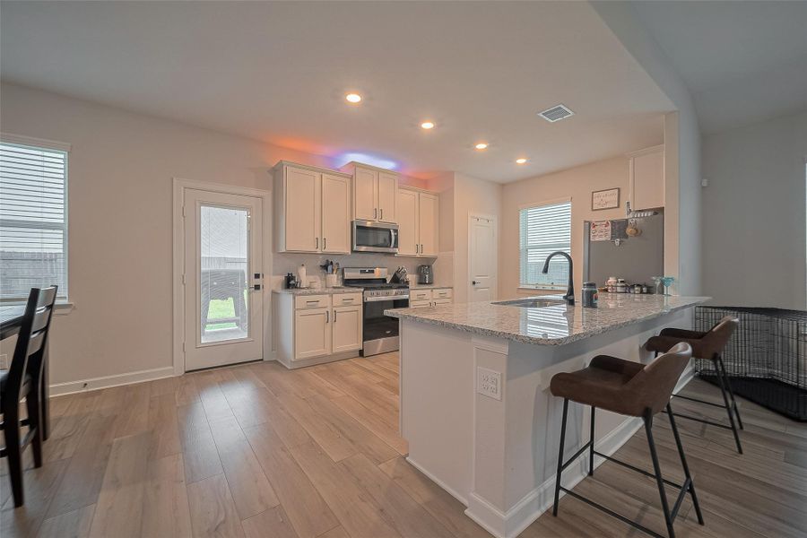 Furnished interior view inside a new home in , Santa Fe (Image 17). Furnished interior view inside a new home in , Santa Fe (Image 17).