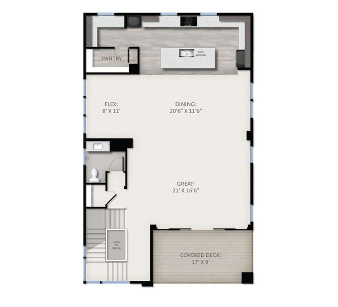 2D floor plan layout for the Magnetic by Boulder Creek Brands LLC in Baseline, Broomfield, CO (Image 3). 2D floor plan layout for the Magnetic by Boulder Creek Brands LLC in Baseline, Broomfield, CO (Image 3).
