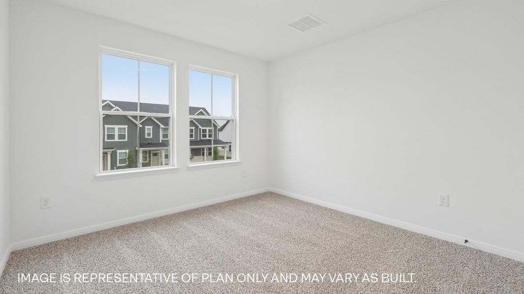 Spacious, unfurnished interior of a new home in Avery Centre, Round Rock (Image 27).