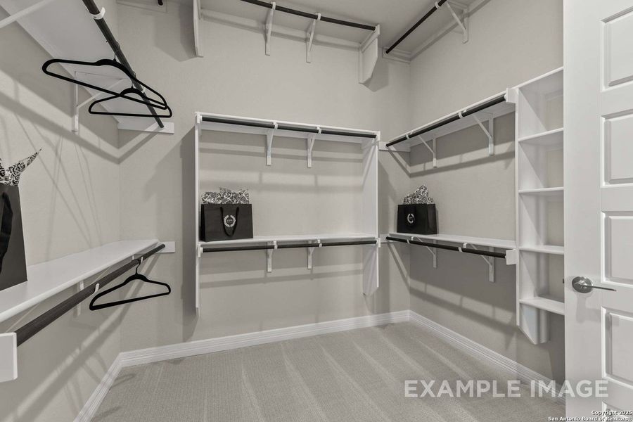 Furnished interior view inside a new home in Potranco Oaks, Castroville (Image 12).