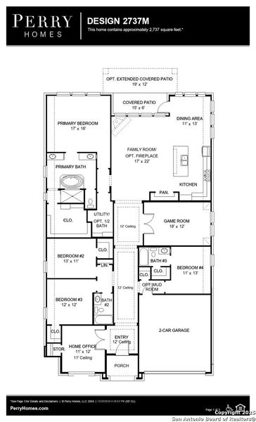 2D floor plan layout of this home in Hidden Canyon 55', San Antonio, TX (Image 3). 2D floor plan layout of this home in Hidden Canyon 55', San Antonio, TX (Image 3).