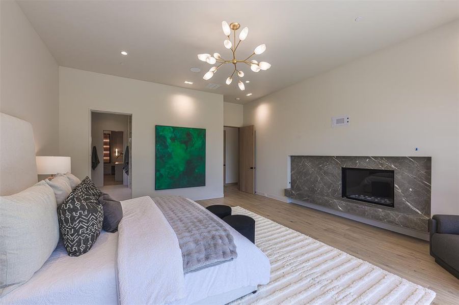 Furnished interior view inside a new home in , Southlake (Image 9).