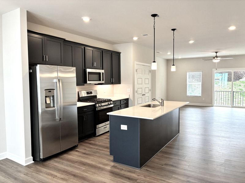 Furnished interior view inside a new home in Holly View, Greenville (Image 6). Furnished interior view inside a new home in Holly View, Greenville (Image 6).