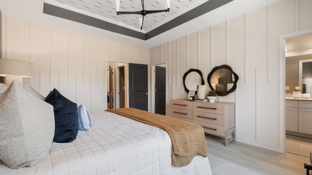 Furnished interior view inside a new home in Daybreak, Newnan (Image 30).