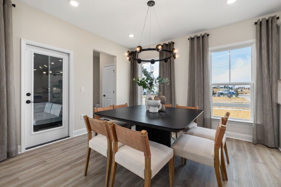 Representative furnished interior of a home built from the Ramblewood by Pulte Homes in Brio, Knightdale (Image 18). Representative furnished interior of a home built from the Ramblewood by Pulte Homes in Brio, Knightdale (Image 18).