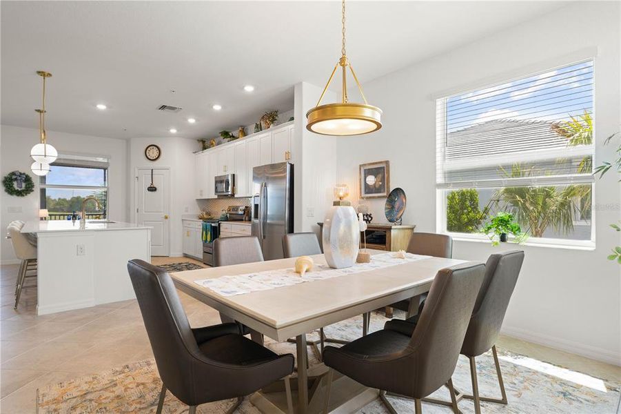 Furnished interior view inside a new home in , Punta Gorda (Image 8).