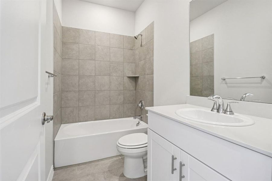 Photo is not of the actual home, but is an inspirational photo of builder’s model home and may depict options, furnishings, and/or decorator features that are not included.