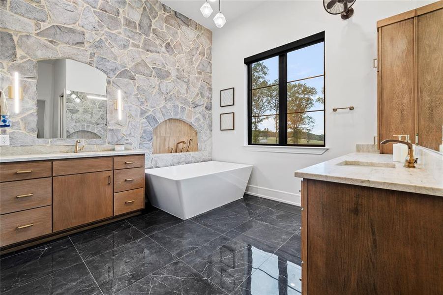 Furnished interior view inside a new home in , Hallsville (Image 5).