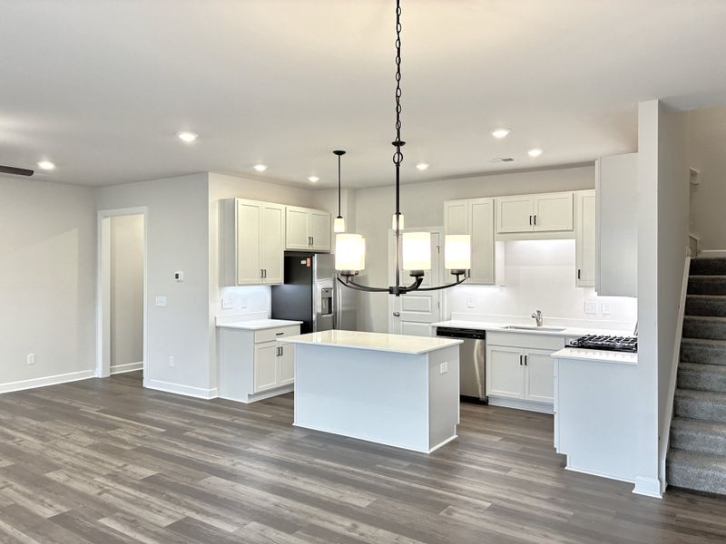 Furnished interior view inside a new home in Reidville Town Center, Reidville (Image 8). Furnished interior view inside a new home in Reidville Town Center, Reidville (Image 8).