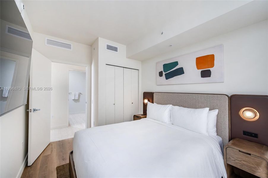 Furnished interior view inside a new home in Domus Brickell Park, Miami (Image 16).