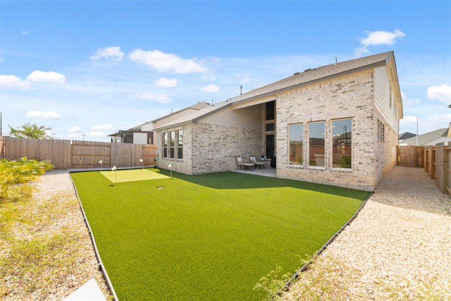 Exterior details and patio area of a home in Sunterra (Katy ISD), Katy (Image 19). Exterior details and patio area of a home in Sunterra (Katy ISD), Katy (Image 19).