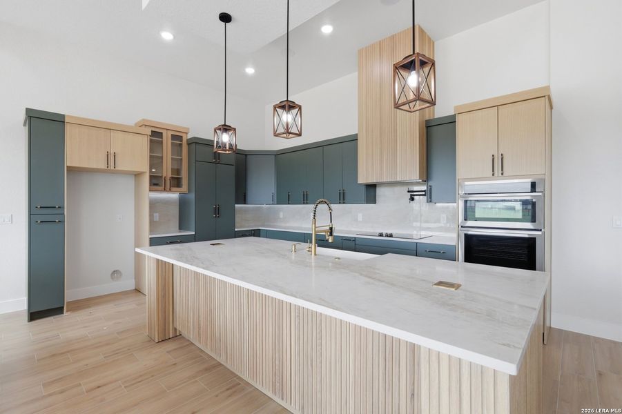 Furnished interior view inside a new home in , La Vernia (Image 22).