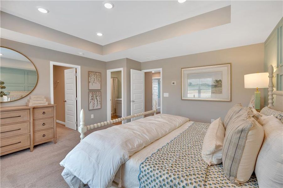 Furnished interior view inside a new home in , Rockmart (Image 28).