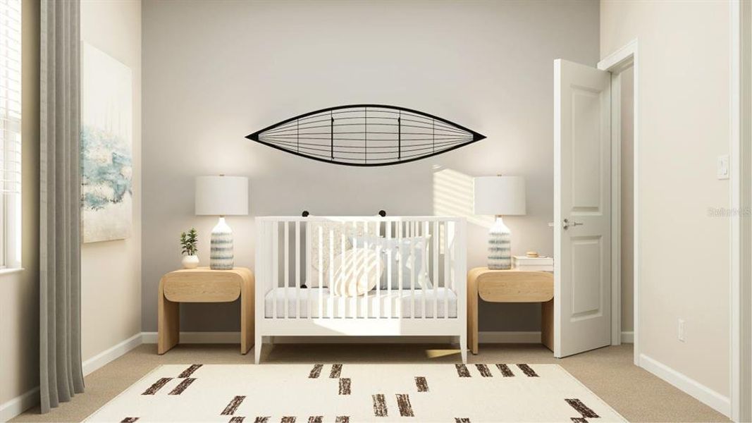 Furnished interior view inside a new home in Bridgewalk, St. Cloud (Image 8).