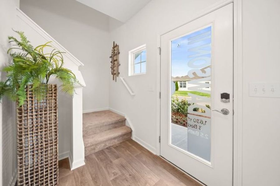 Representative furnished interior of a home built from the Dawson by True Homes in Tanglewood East, Angier (Image 13).