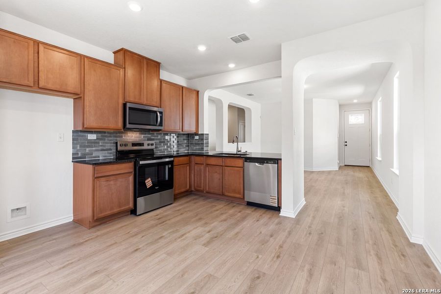 Furnished interior view inside a new home in Knox Ridge, Converse (Image 10).