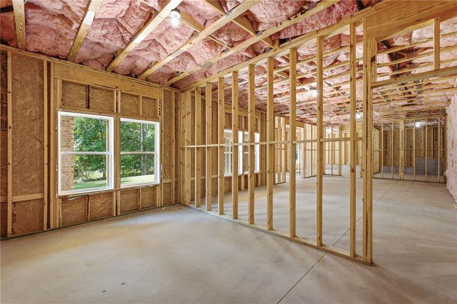 In-progress construction of a new home in , Jefferson, GA (Image 80).