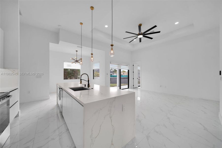 Furnished interior view inside a new home in , Lehigh Acres (Image 15).