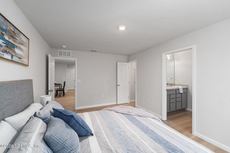 Furnished interior view inside a new home in , Jacksonville (Image 16).