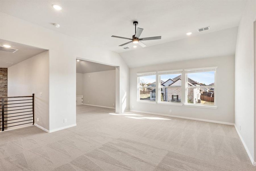 Spacious, unfurnished interior of a new home in The Grove, Midlothian (Image 29).