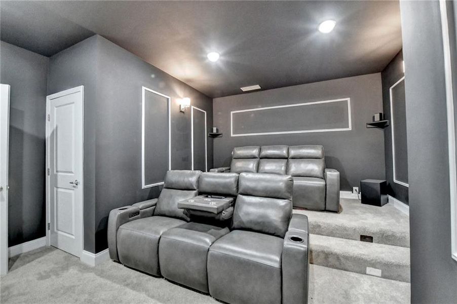 Furnished interior view inside a new home in Long Hollow Landing, Gainesville (Image 12).