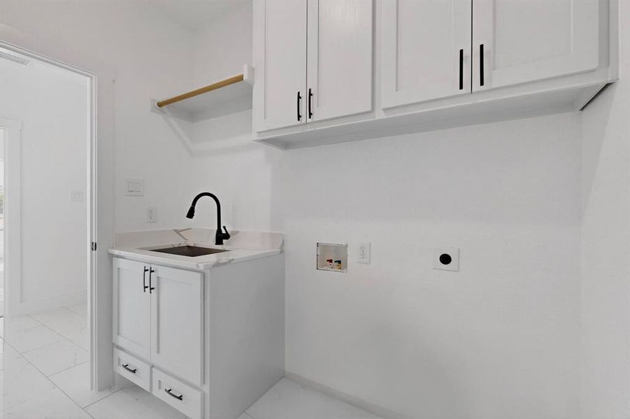 Close-up of interior finishes inside a home in , Springtown (Image 17). Close-up of interior finishes inside a home in , Springtown (Image 17).