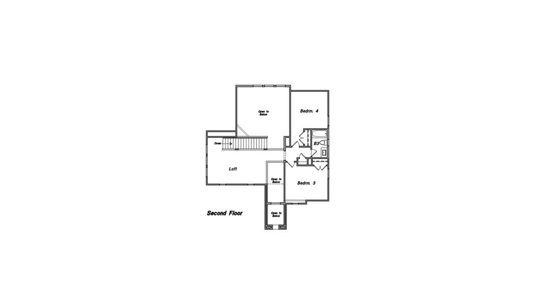 2D floor plan layout for the The Jasmine by Joseph Creek Homes in Country Village Estates, Castroville, TX (Image 4). 2D floor plan layout for the The Jasmine by Joseph Creek Homes in Country Village Estates, Castroville, TX (Image 4).