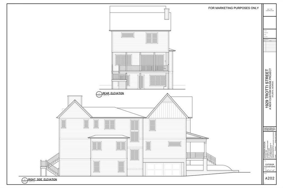 Exterior rendering of this home design in , Atlanta, GA (Image 3). Exterior rendering of this home design in , Atlanta, GA (Image 3).