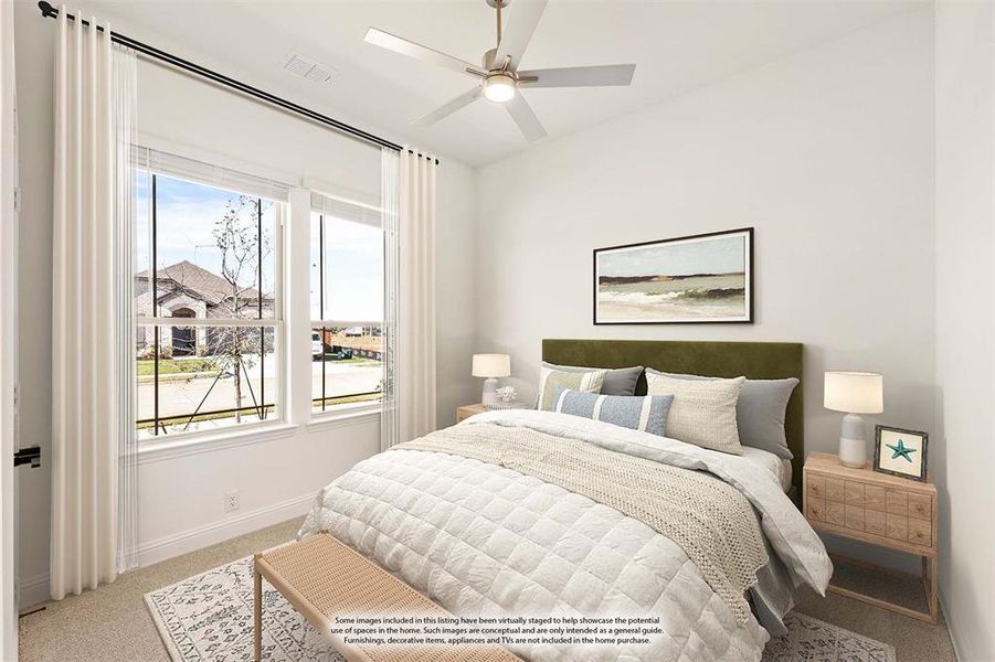Furnished interior view inside a new home in El Dorado, Granbury (Image 9).