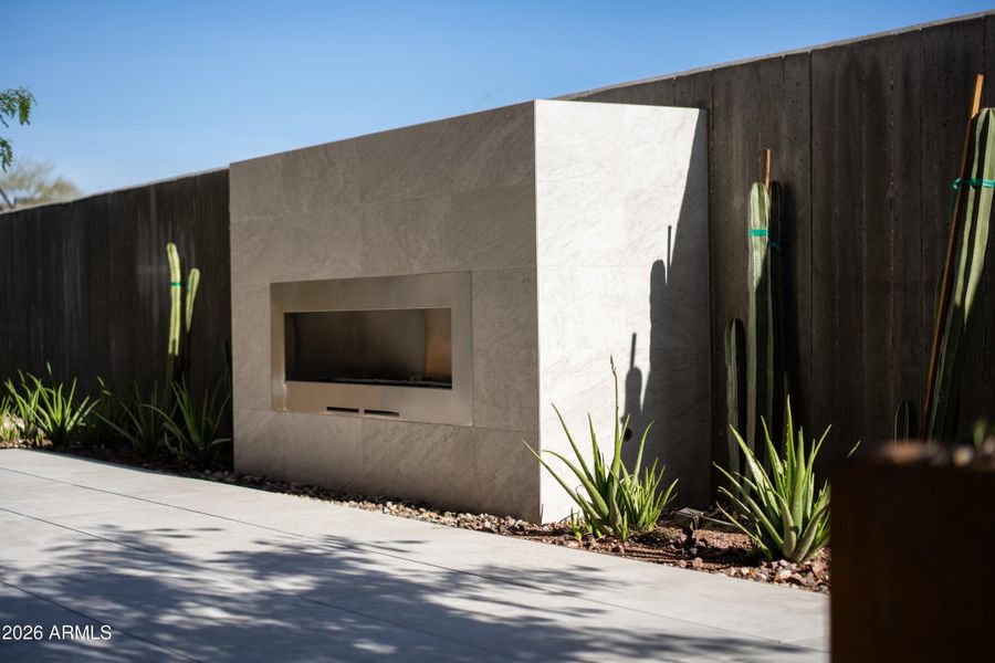 Outdoor Gas Fireplace