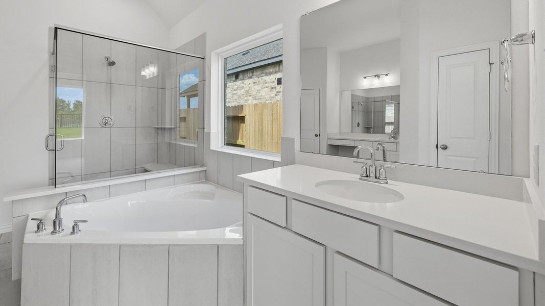 Furnished interior view inside a new home in Grand Magnolia, Magnolia (Image 24).